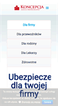 Mobile Screenshot of koncepcja.pl